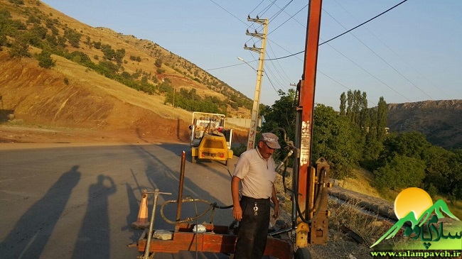 توضیحات مهندس شهریاری در خصوص نقاط حادثه خیز روستای چورژی