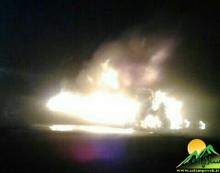 انفجار خودروی پژو در محور روانسر- کرمانشاه سه کشته برجای گذاشت